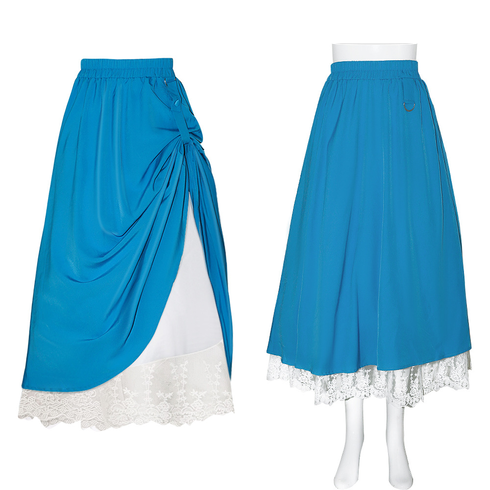 Womens Steampunk Skirt Gothic  - Skirts 评论和价格