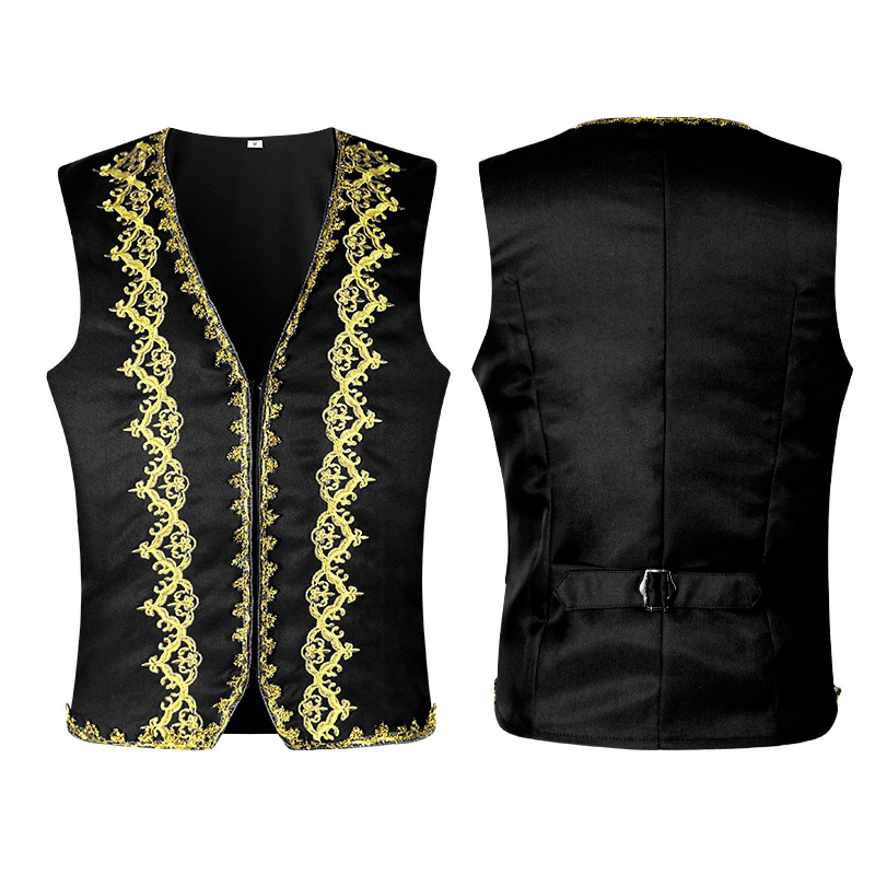 Medieval Gold Embroidery Baroq - Tops 评论和价格