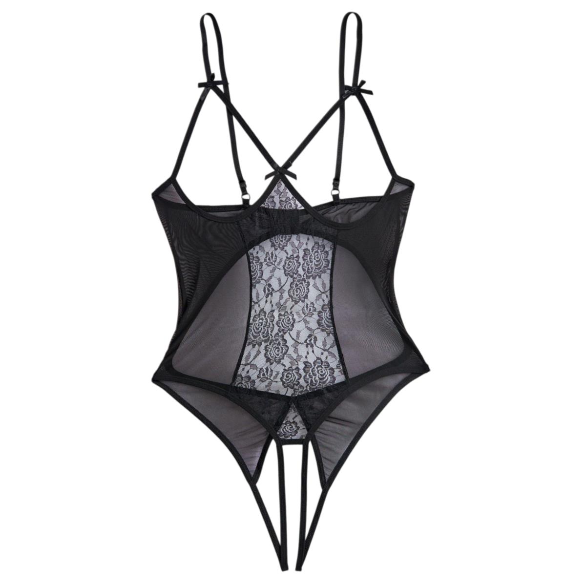 See-through Lace Teddy Bodysui - Lingerie 评论和价格