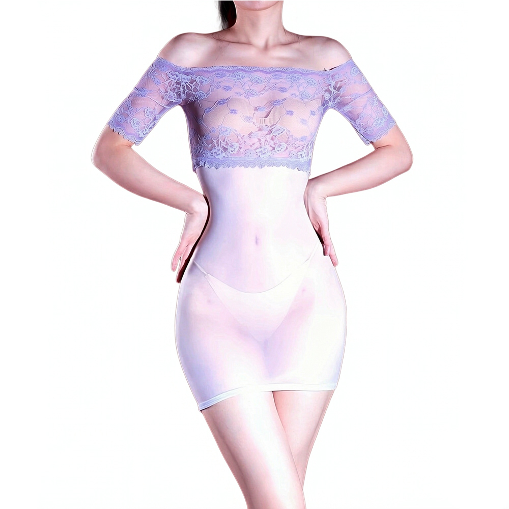 Women 5D Thin Sheer See Throug - Sexy Mesh Sheer Bodycon Dress 评论和价格